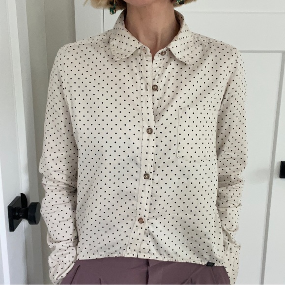 VANS Polka Dot Button Down - EUC - Picture 6 of 8